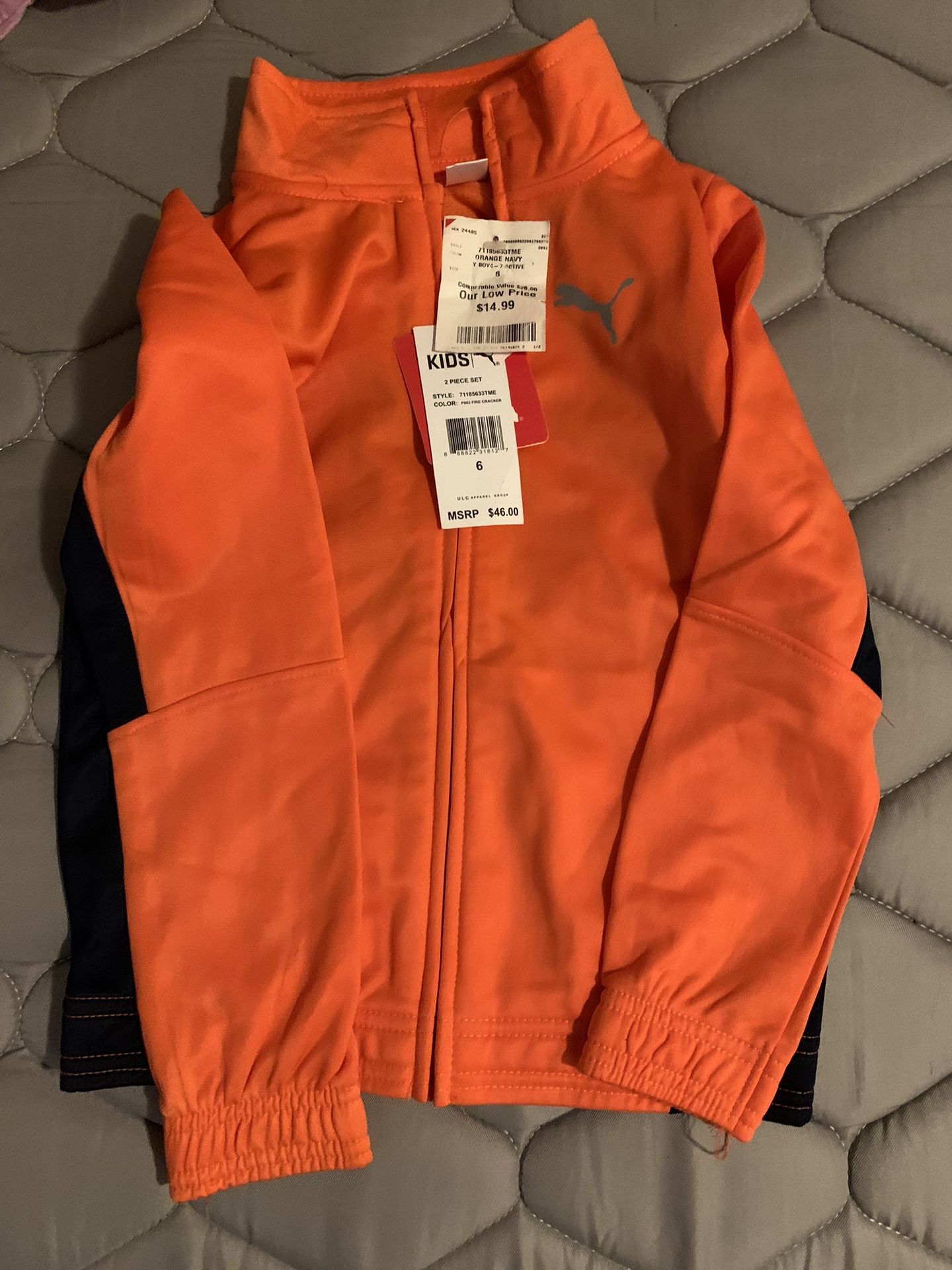 Size 6 Children Puma Jacket 