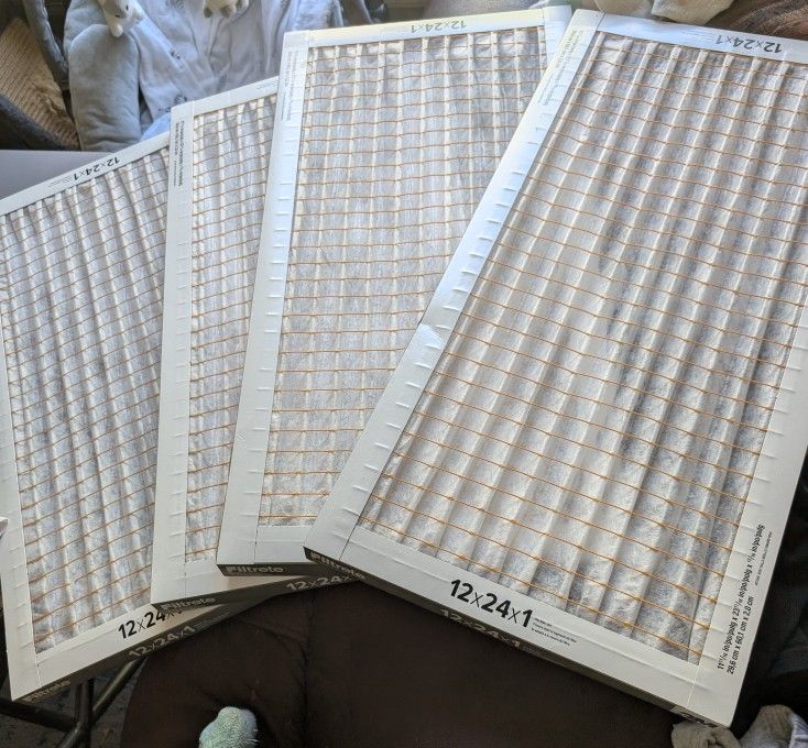 3M Furnace Filters 12x24x1