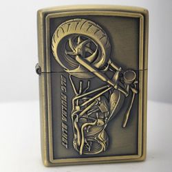 3D Carved Harley Davidson Motorcycle Chopper Lighter, Windproof