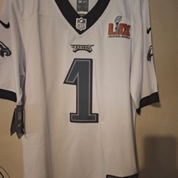 Jalen Hurts Philadelphia Eagles Jersey Sizes L Thru 2X 