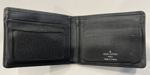 Wallet Louis Vuitton Paris Made In France, Black And Gray for Sale