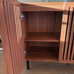 Modern Wood Storage Cabinet