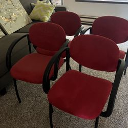 Set Of 4 Chairs -$60