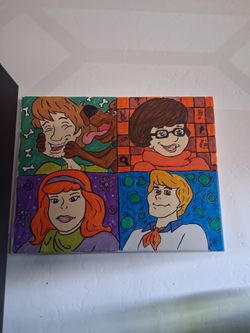 Scooby Doo Painting