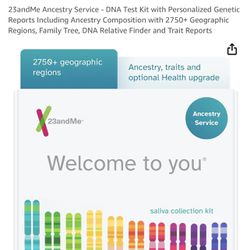23 And Me Ancestry Kit - New 