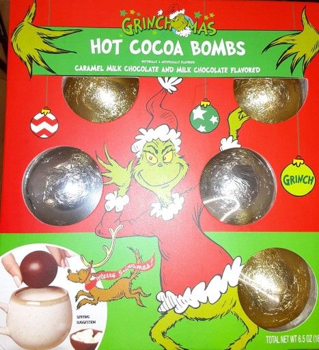 New Grinchmas Hot Cocoa Bomb Set 