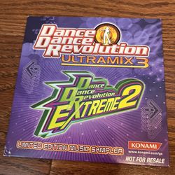 Dance Dance Revolution, Ultramix 3, Dance, Dance, Revolution Extreme 2 Limited Edition, Music Sampler