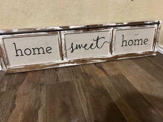 Kirkland home sweet home farmhouse sign