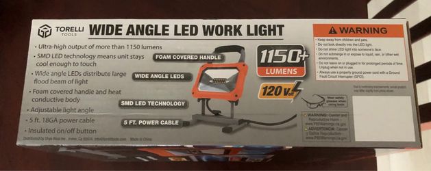 LED PORTABLE WORK LIGHT 120 Volt $ 20 MAKE AN OFFER
