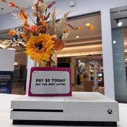 Microsoft Xbox One S Gaming Console - Pay $5 To take It home And pay The rest Later 