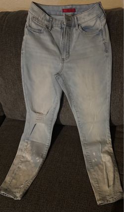 Jennifer Lopez high-rise crop jeans