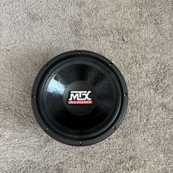MTX Audio Speaker 4 Ohm Subwoofer Speaker 