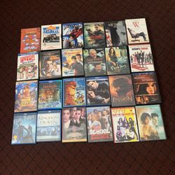 Blue Ray And Dvd For Sale. Each One $5. 