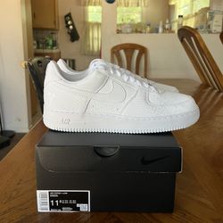Nike Air Force 1 Low Kobe Bryant Forever White Size 11.5 