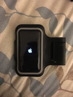 iPhone 5 exercise band.