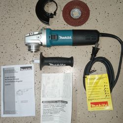 Makita 4" Andle Grinder, Factory Reconditioned 