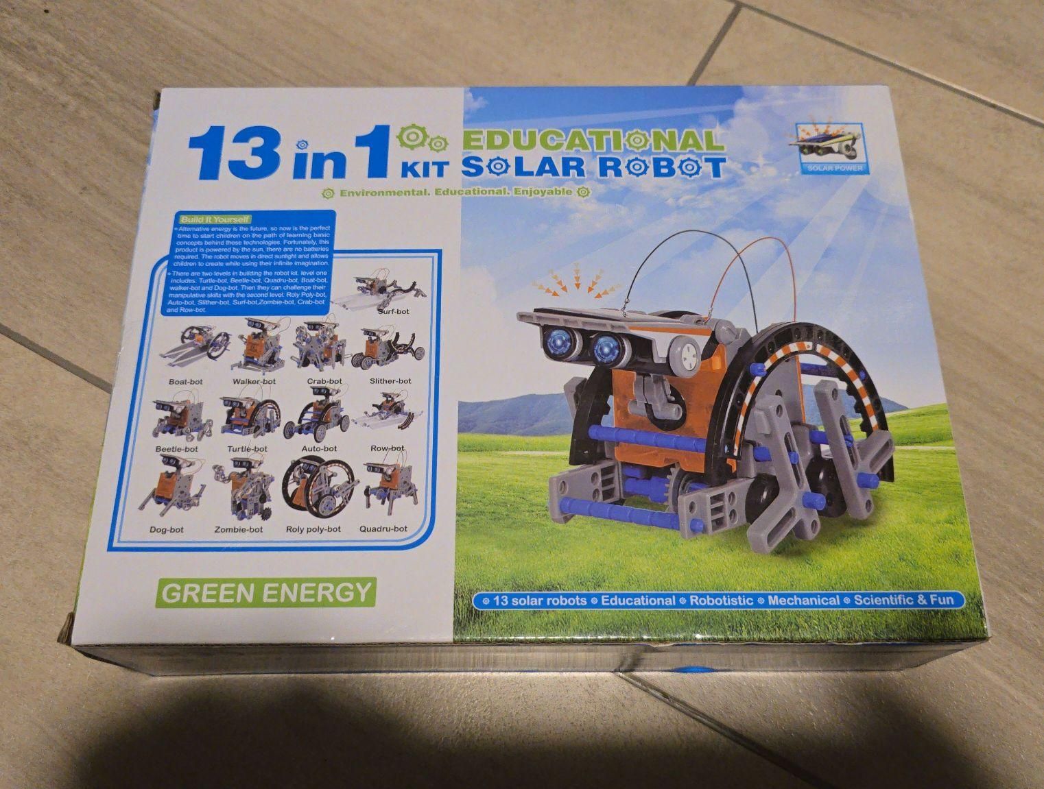 NEW 13-in-1 Educational Solar Robot Kit