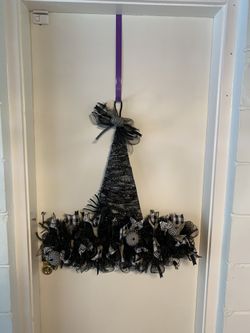 Halloween Farmhouse Wreath