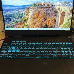 Gaming laptop.  Asus tuf A15, Ryzen 9 7940hs, rtx 4070, ddr5 32gb, ssd, nvme 3000gb/3T