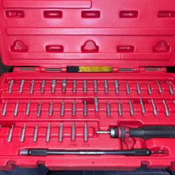 MAC TOOLS 42-PC. 1/8" Hex Drive Mac-Grip™ Ratcheting Precision Bit Driver Set SBDR42SA 