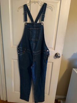 Isabel Maternity Overall Denim Overalls Size 6 NWT