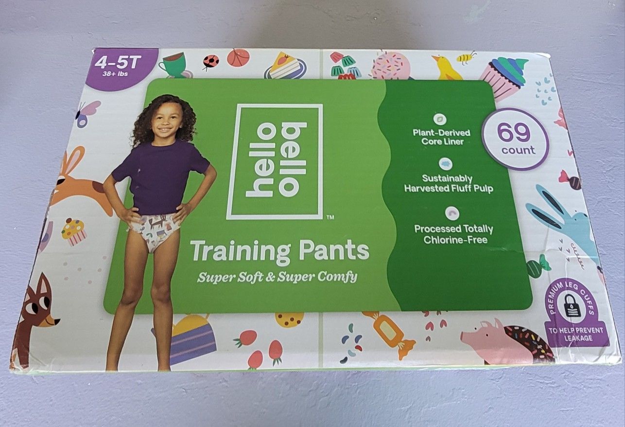 Hello Bello Training Pants 69 Count Size 45T 38+ lbs for Sale in Jacksonville, FL OfferUp