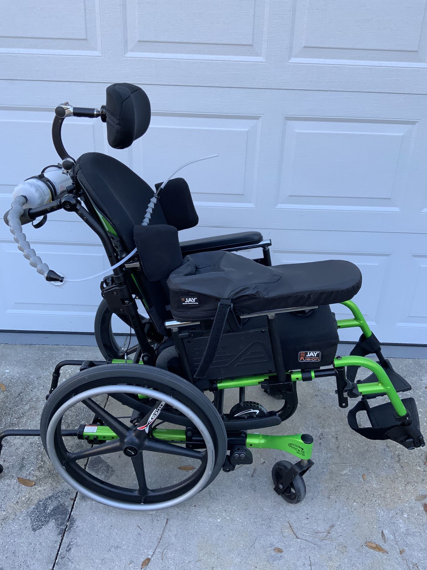 Quickie Iris Tilt Wheelchair