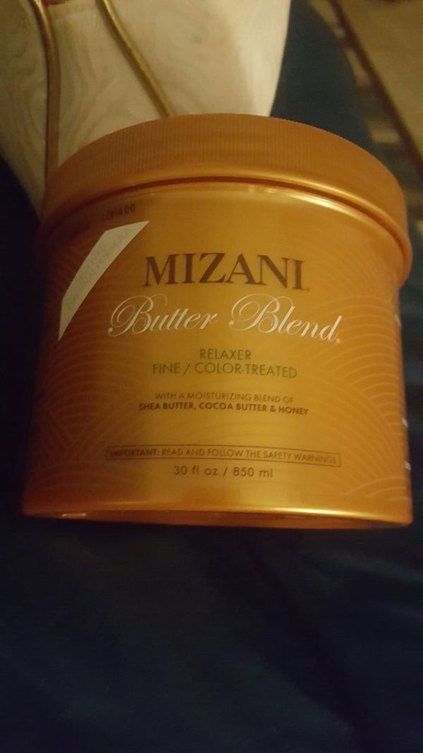 Mizani Butter Blend Hair Relaxer Fine Hair And Color Treated For