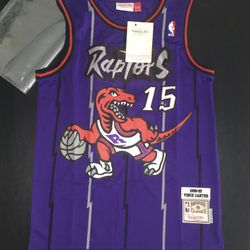 Vince Carter Nike Purple #15 Toronto Raptors Vintage Basketball