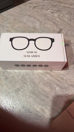 AI Smart Glasses with Camera, Video & Bluetooth – New in Box
