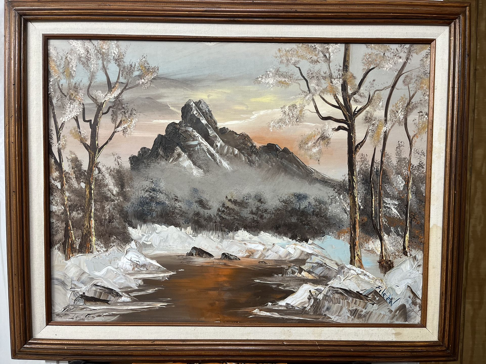 Painting – Mountain Landscape – Original Canvas – $100 OBO