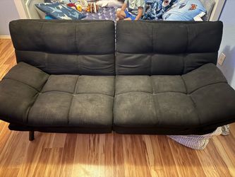 Black futon