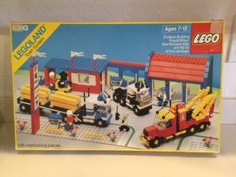 Lego Lands 6393 Big Rig Truck Stop 1987