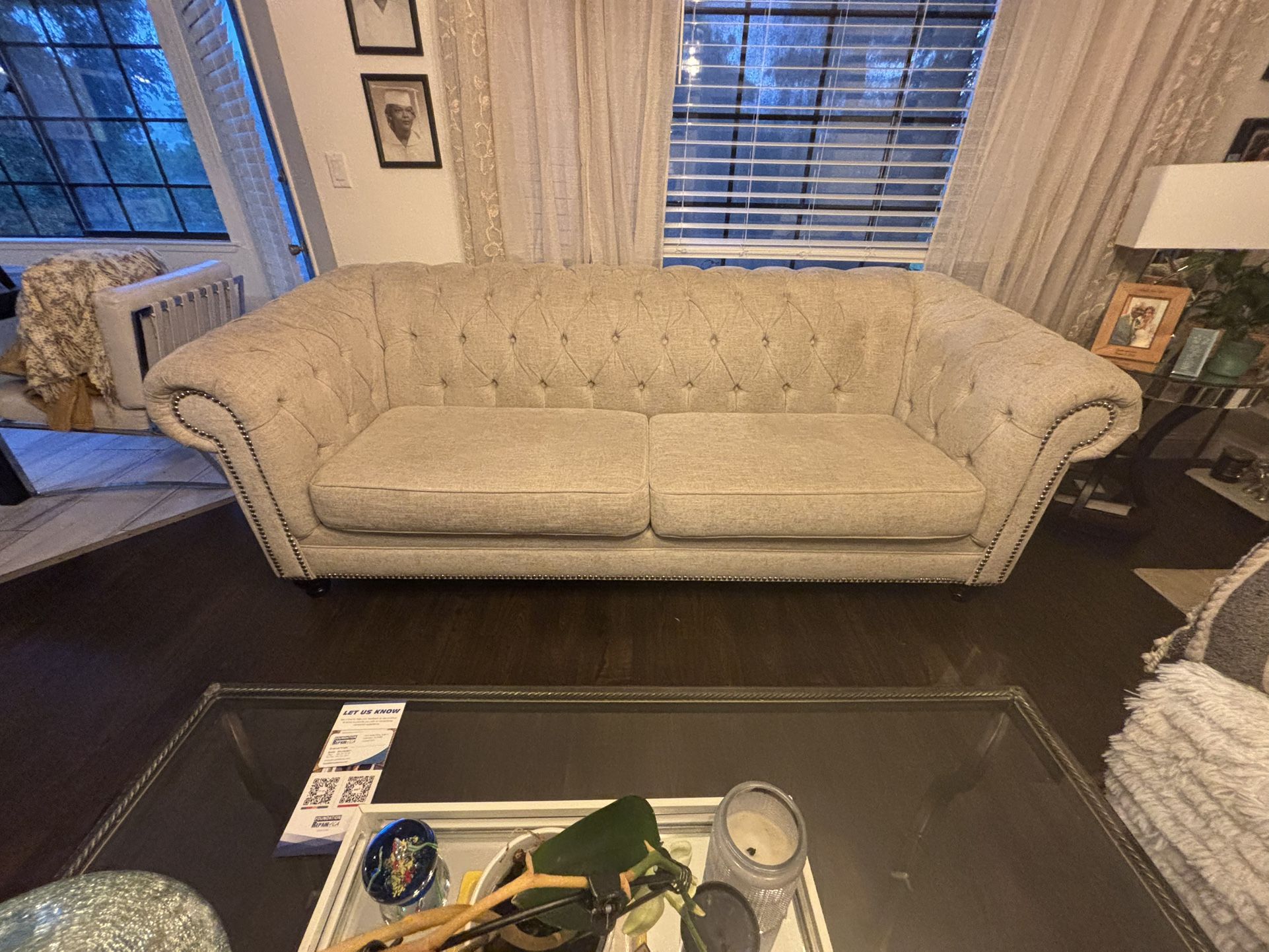 Luxurious 2 Piece Sofas - WORTH $7000+