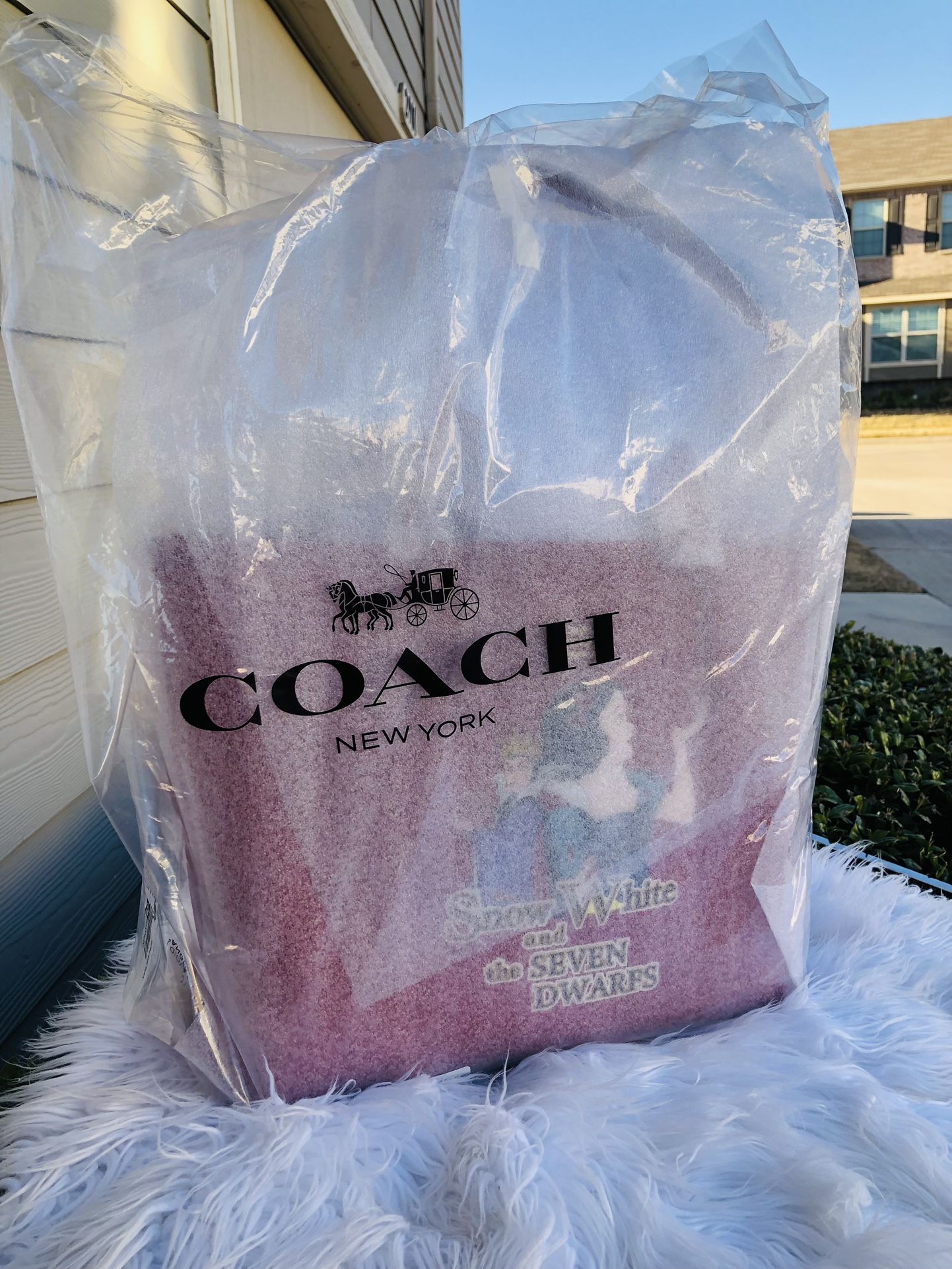 COACH®  Disney X Coach Tote With Villains Motif