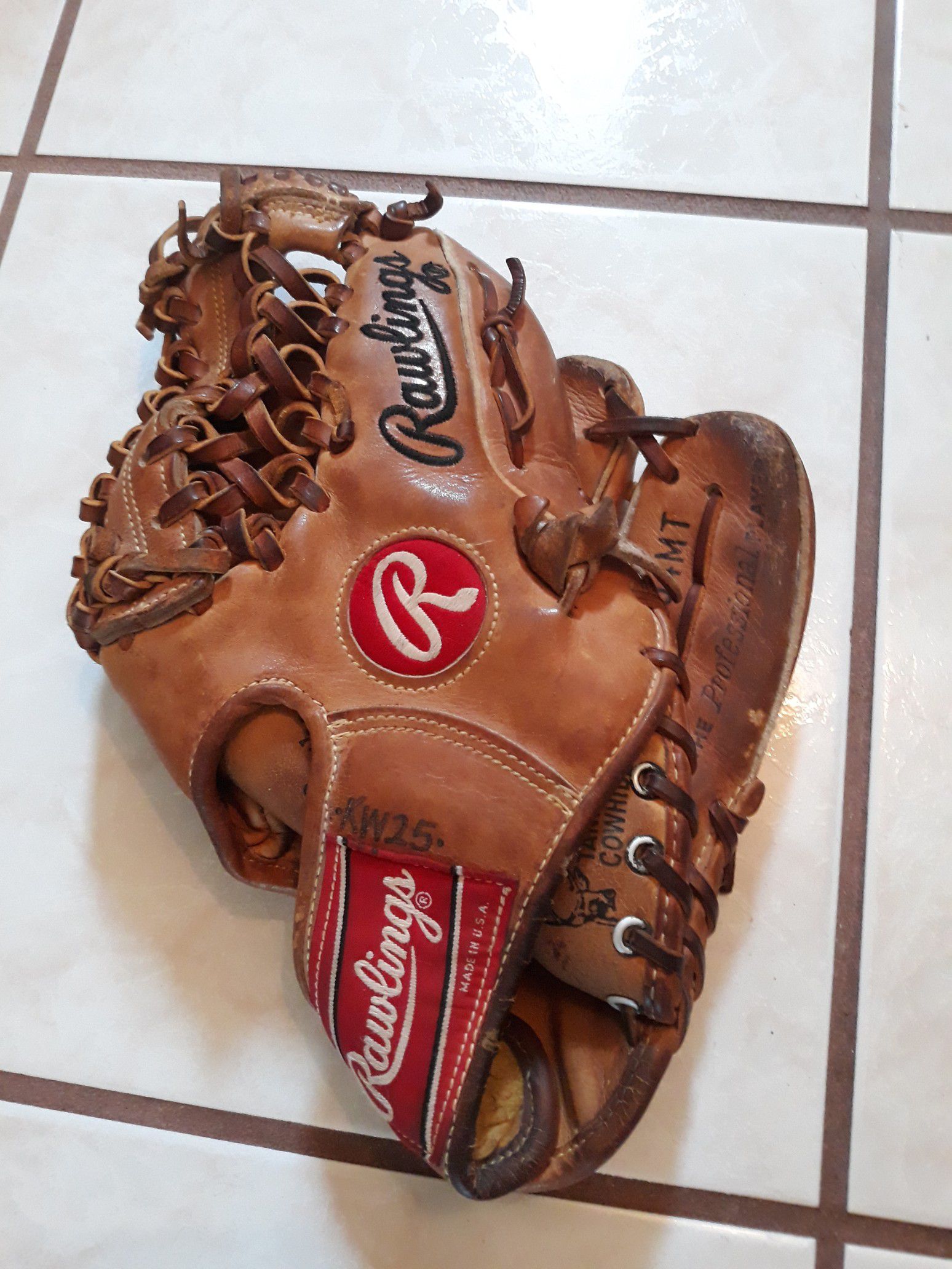 Rawlings Pro Gold Glove Series 9.5" Baseball Glove Infield Cowhide Leather