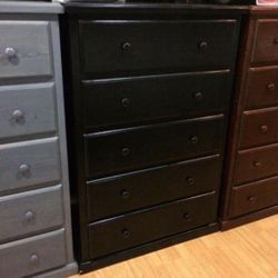 Big Dresser 5 Drawers 100% Pinewood 