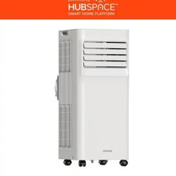 Vissani
6,000 (DOE) BTU 115-Volt Portable Air Conditioner for 250 sq. ft Rooms in White, Powered by Hubspace