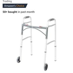 Foldable Walker Grey, New