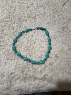 Turquoise Beaded Necklace