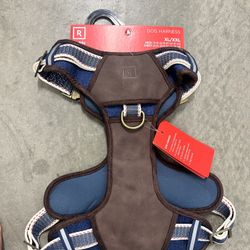 Reddy Navy Blue/brown Dog Harness (sizes XL/XXL, L or M)