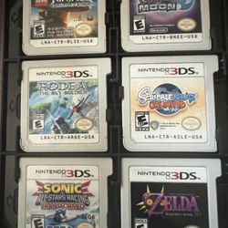 10 Nintendo 3DS Games 