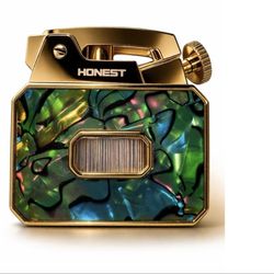 Spark Art Lighter | 90g Heavy-Duty Windproof Pocket Lighter, One-Touch Ignition, Visible Fuel Window – NEW WITHOUT BOX