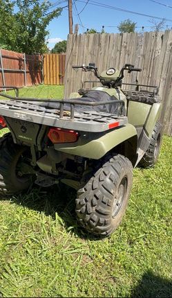 Polaris Muddy ATV Four Wheeler