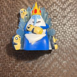 Adventure Time The Nice King And Gunter Figure Lootcrate Exclusive Ice Statue