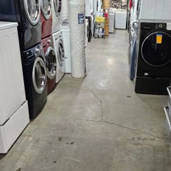 Refrigerators Washers Dryers Stoves Stackables (Low Cost And Warranty