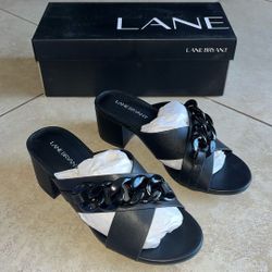 Lane Bryant Women’s Black Sandals / Shoes, Size 7