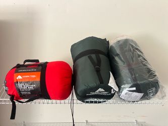 3 for $55 Ozark Trail Sleeping Bags – Excellent Condition / Like New