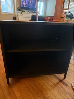 Black Metal Desk Cabinet