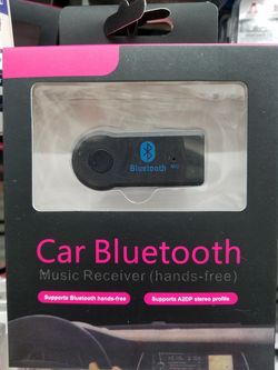 Bluetooth car adapter to conect to your car stereo hands free